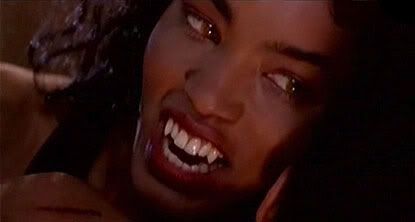 A movie still of Angela Bassett as Detective Rita Veder, from the 1995 film Vampire in Brooklyn.