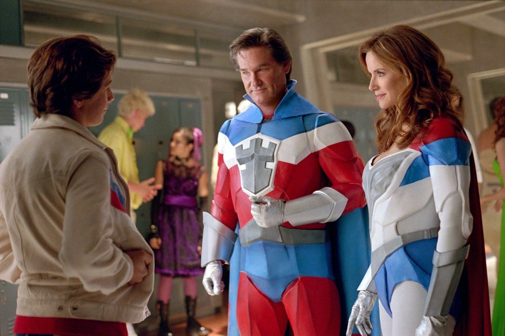 Will talks to his parents, The Commander and Jetstream, after the final battle against Royal Pain (Gwen's alter ego).